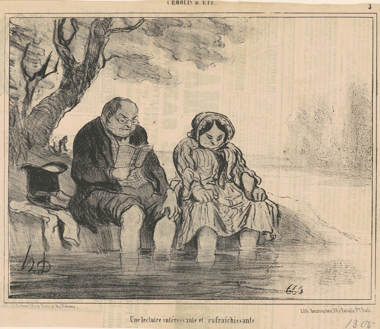 Una lettura interessante e rinfrescante da Honoré Daumier