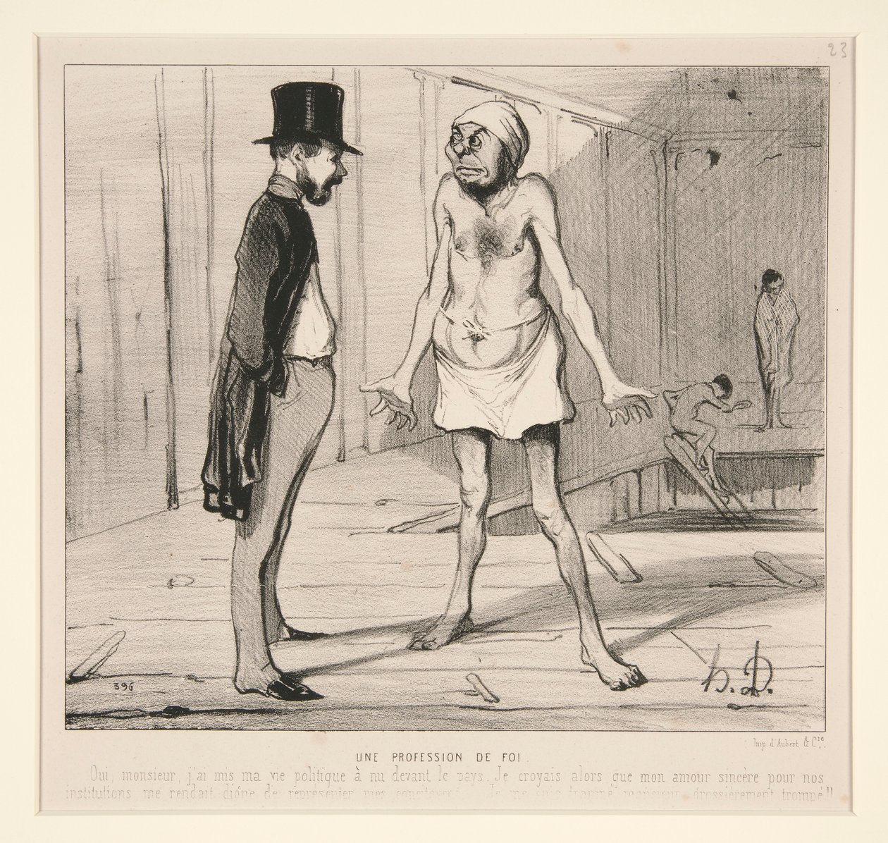 Una professione di fede da Honoré Daumier