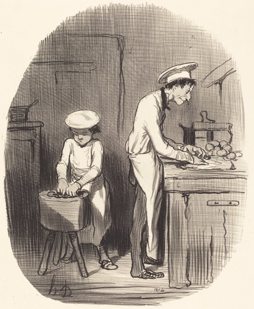 Vedi piccolo, hai torto... da Honoré Daumier