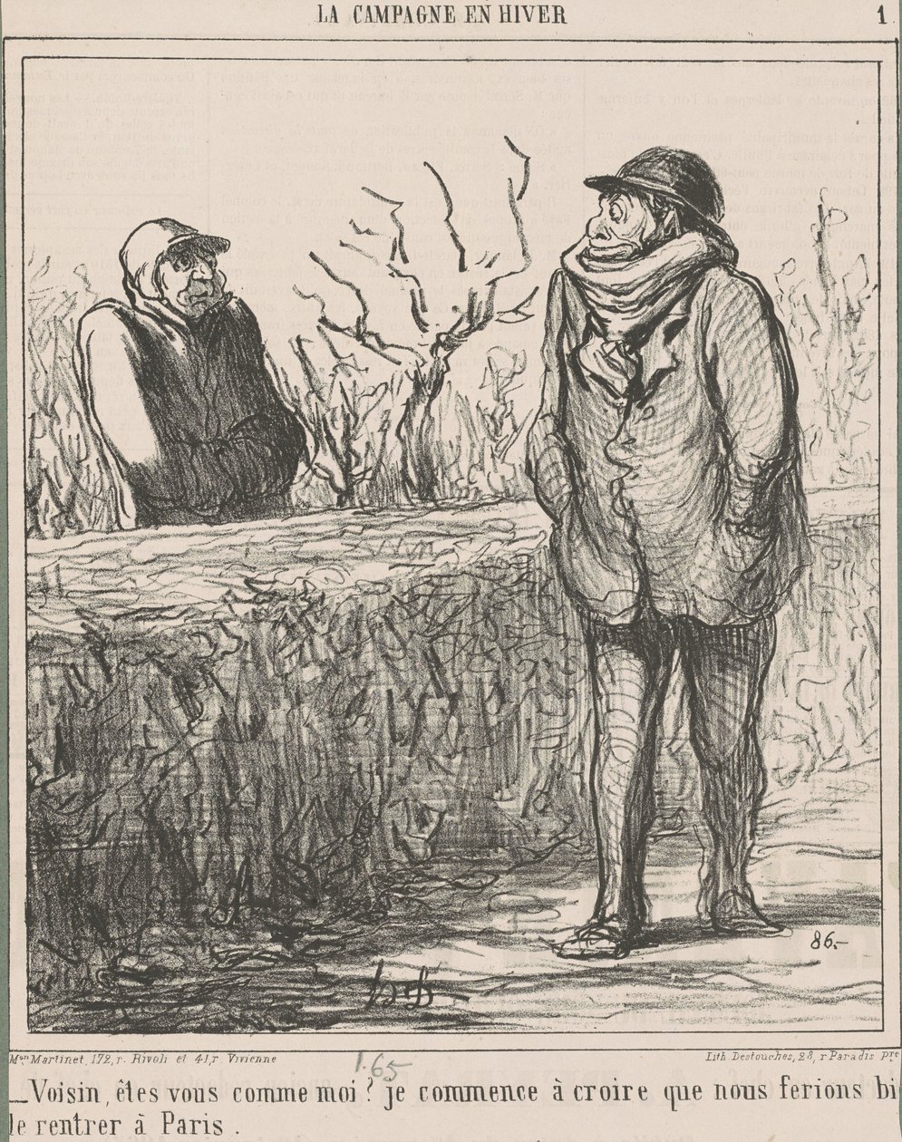 Voisin, êtes-vous comme moi? ... da Honoré Daumier