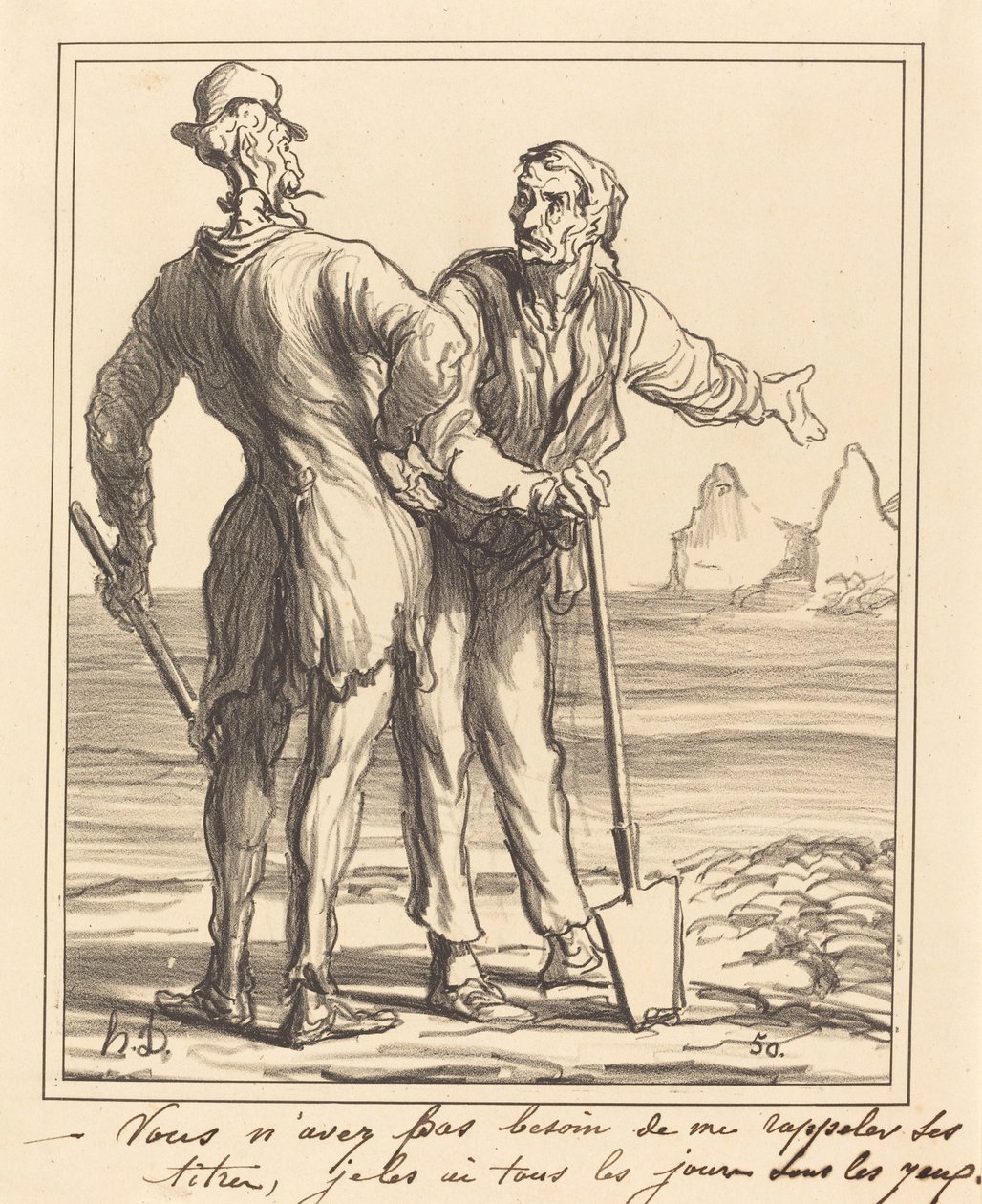 Non hai bisogno di ricordarmi i suoi titoli... da Honoré Daumier