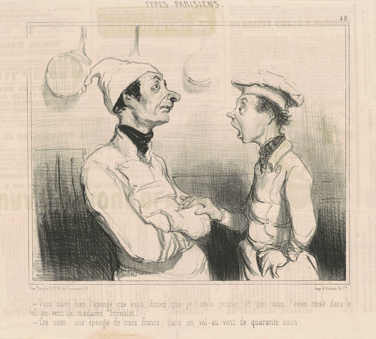 Sai bene la spugna che dicevi... da Honoré Daumier