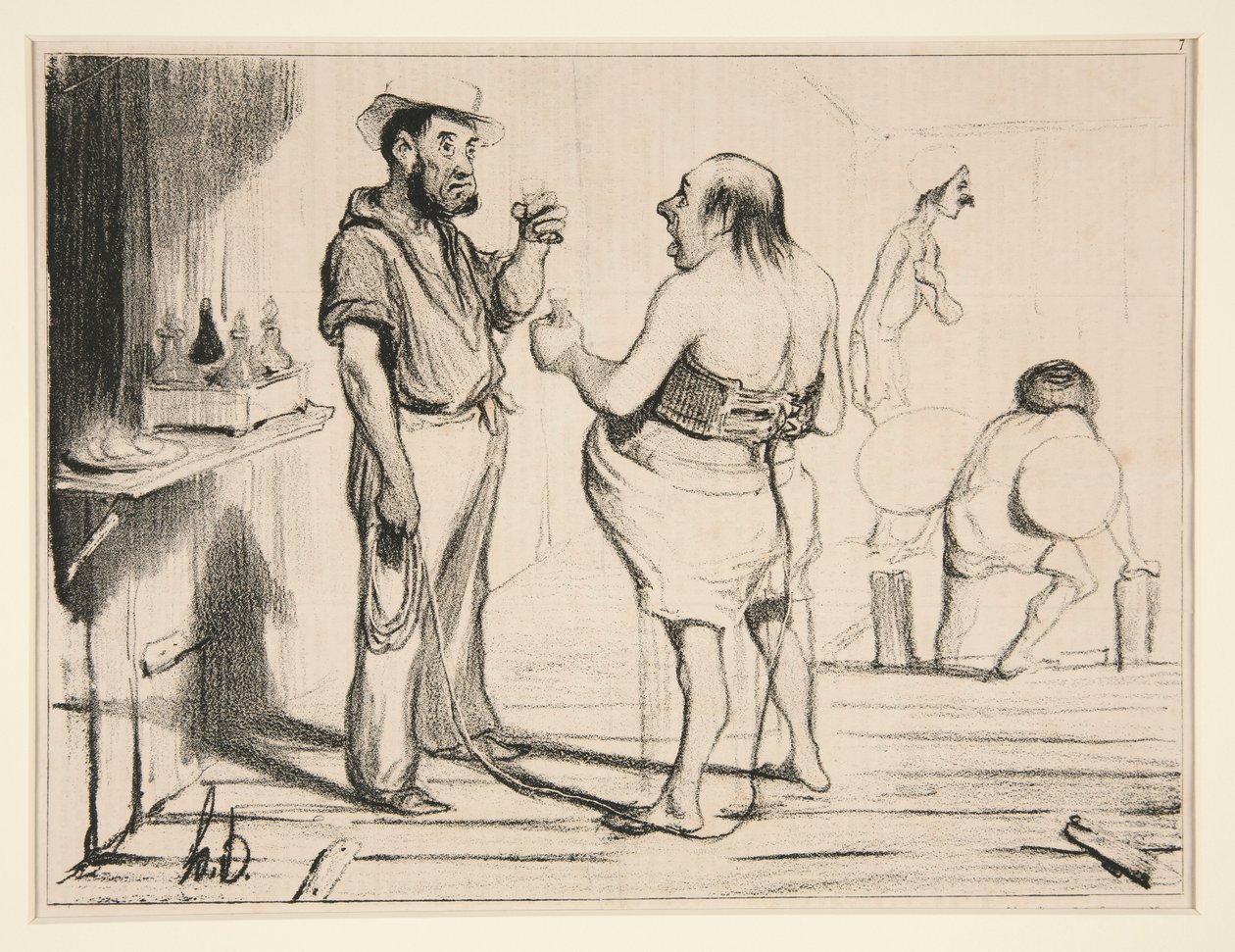 Vedete, Borghesi, siete proprio nel da Honoré Daumier