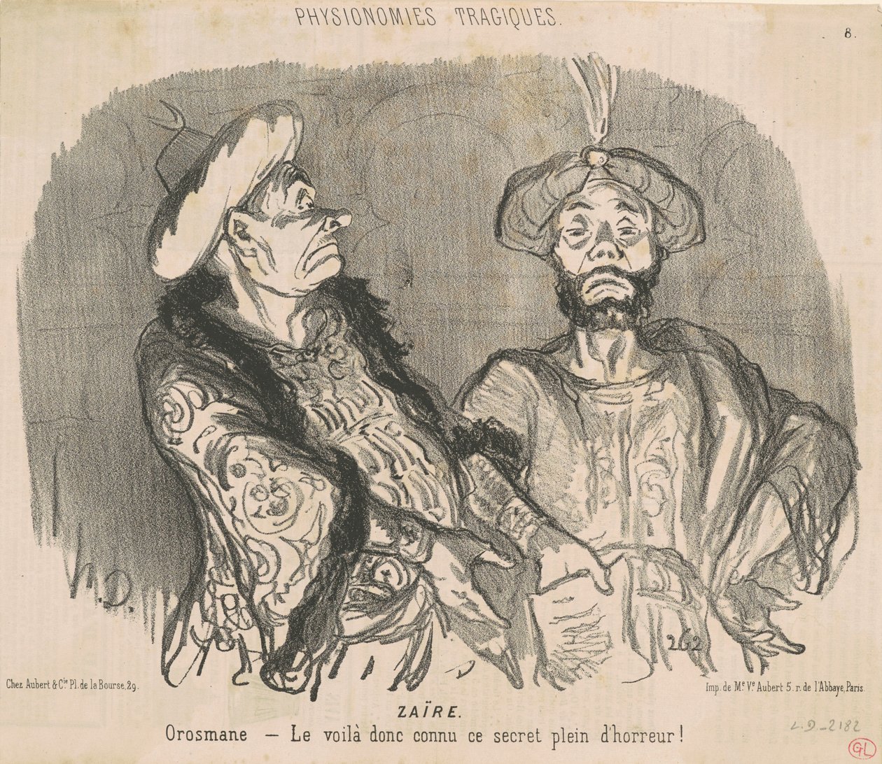Zaïre da Honoré Daumier