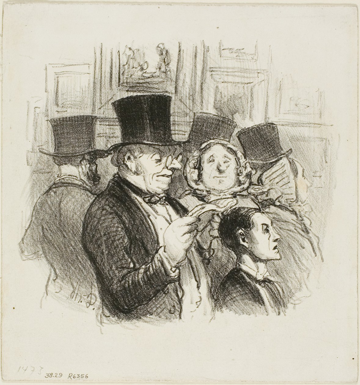 Una visita al salone da Honoré Victorin Daumier
