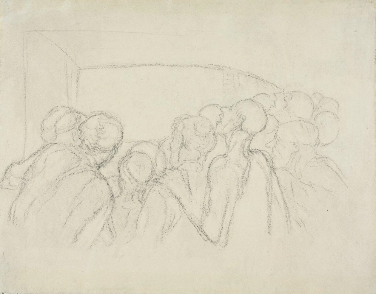Gli spettatori da Honoré Victorin Daumier