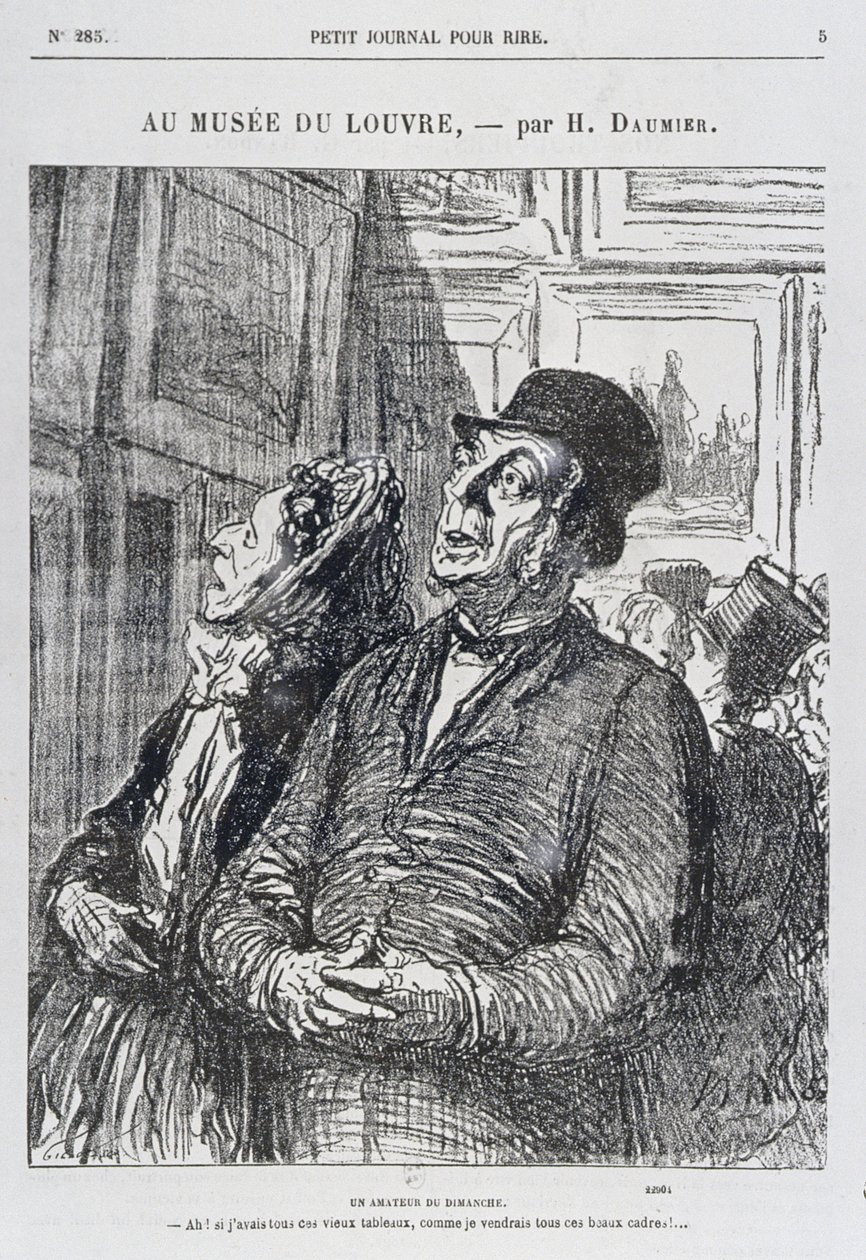Al Louvre, un dilettante domenicale, da 