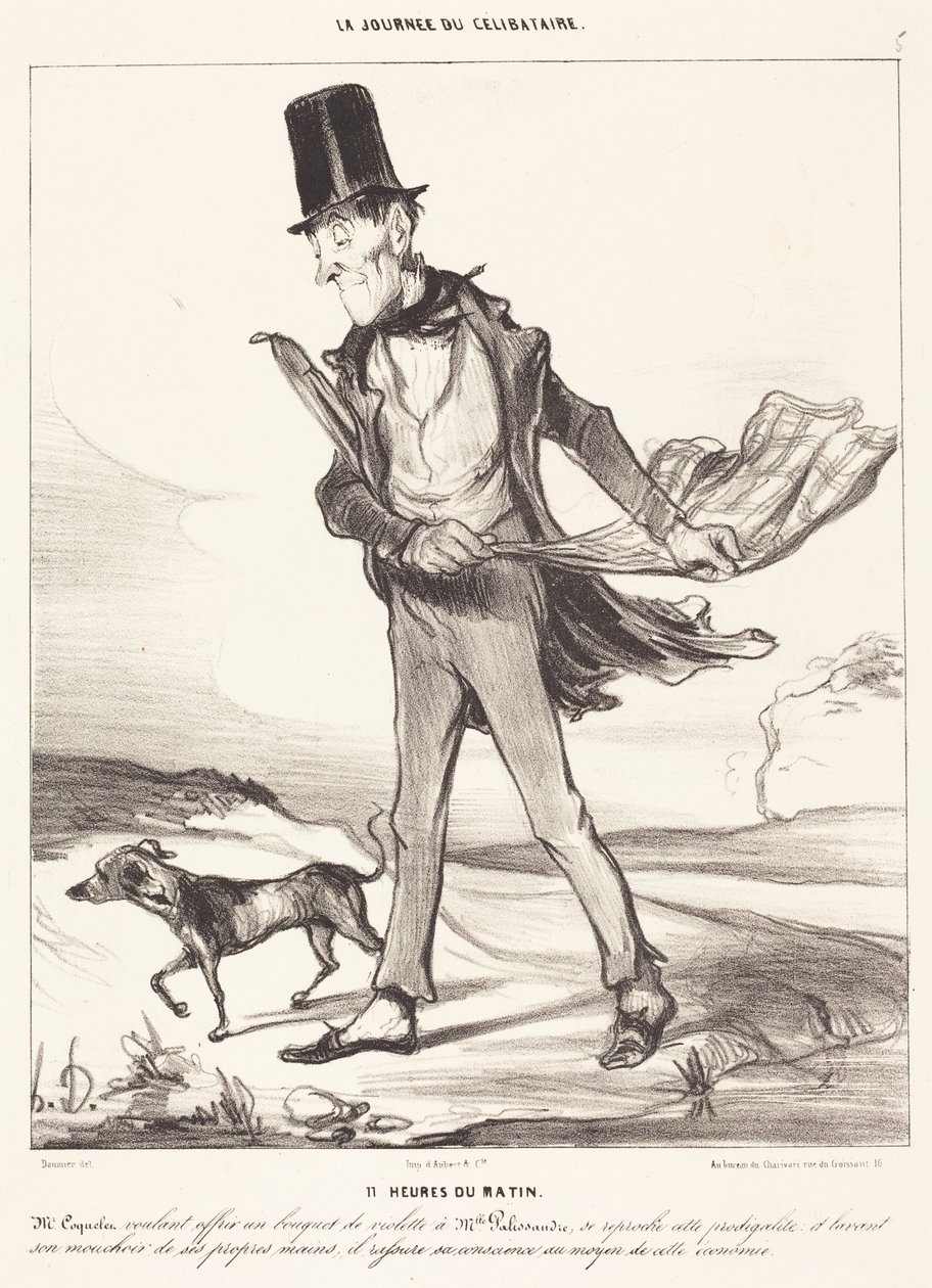 Ore 11 del mattino da Honoré Daumier