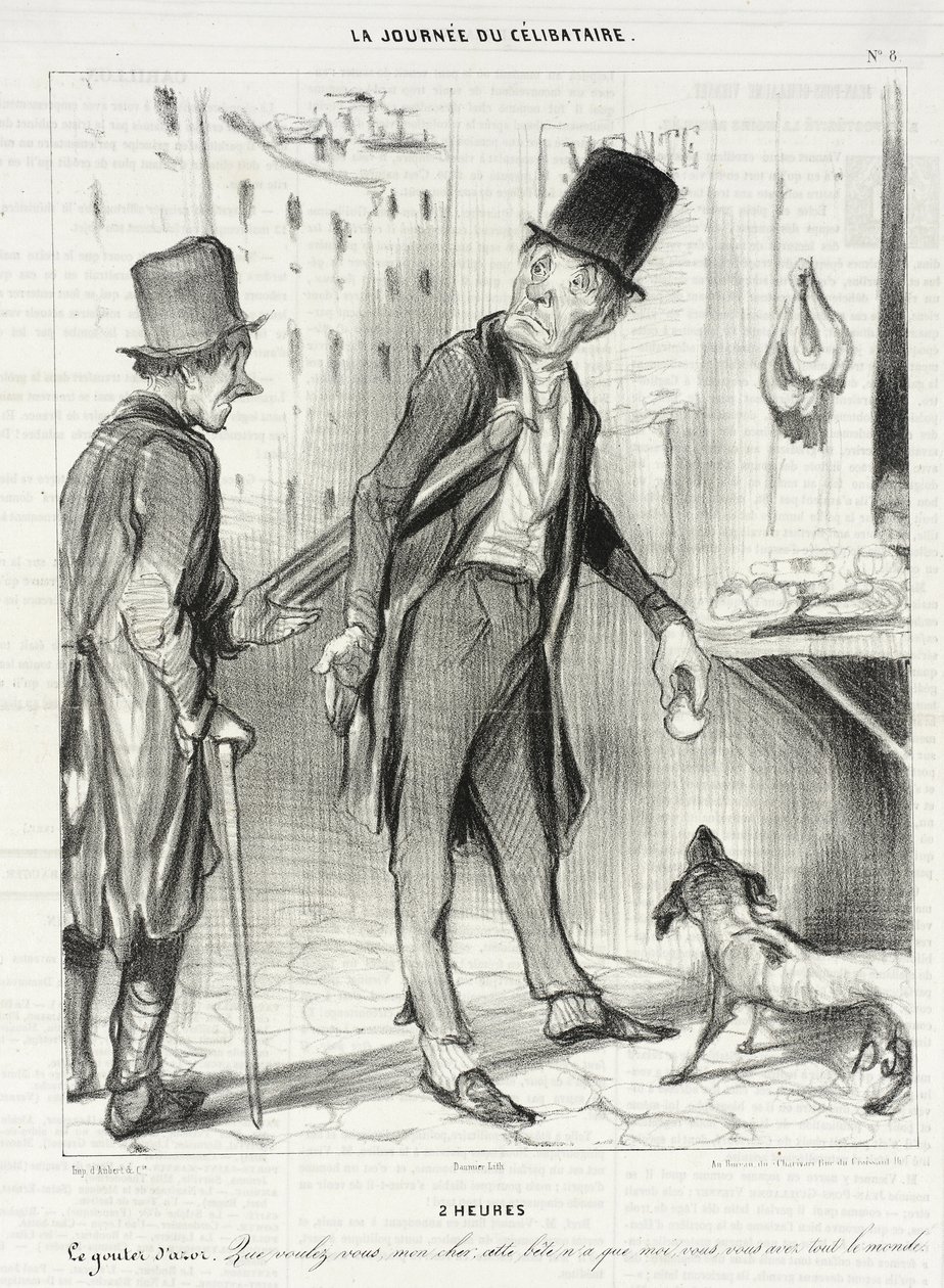 Ore 2 - La merenda di Azor da Honoré Daumier