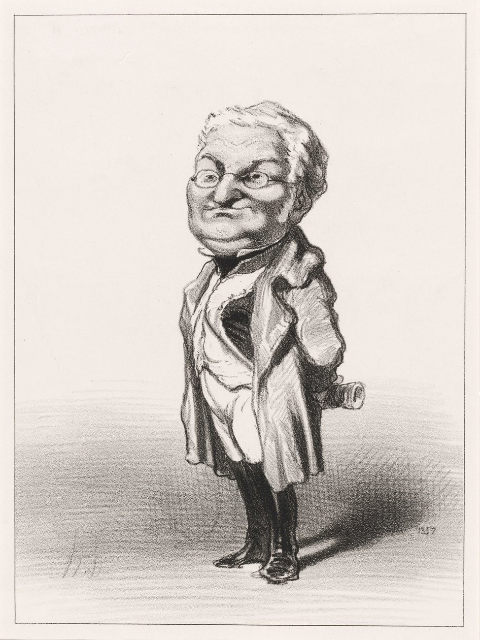Adolphe Thiers da Honoré Daumier