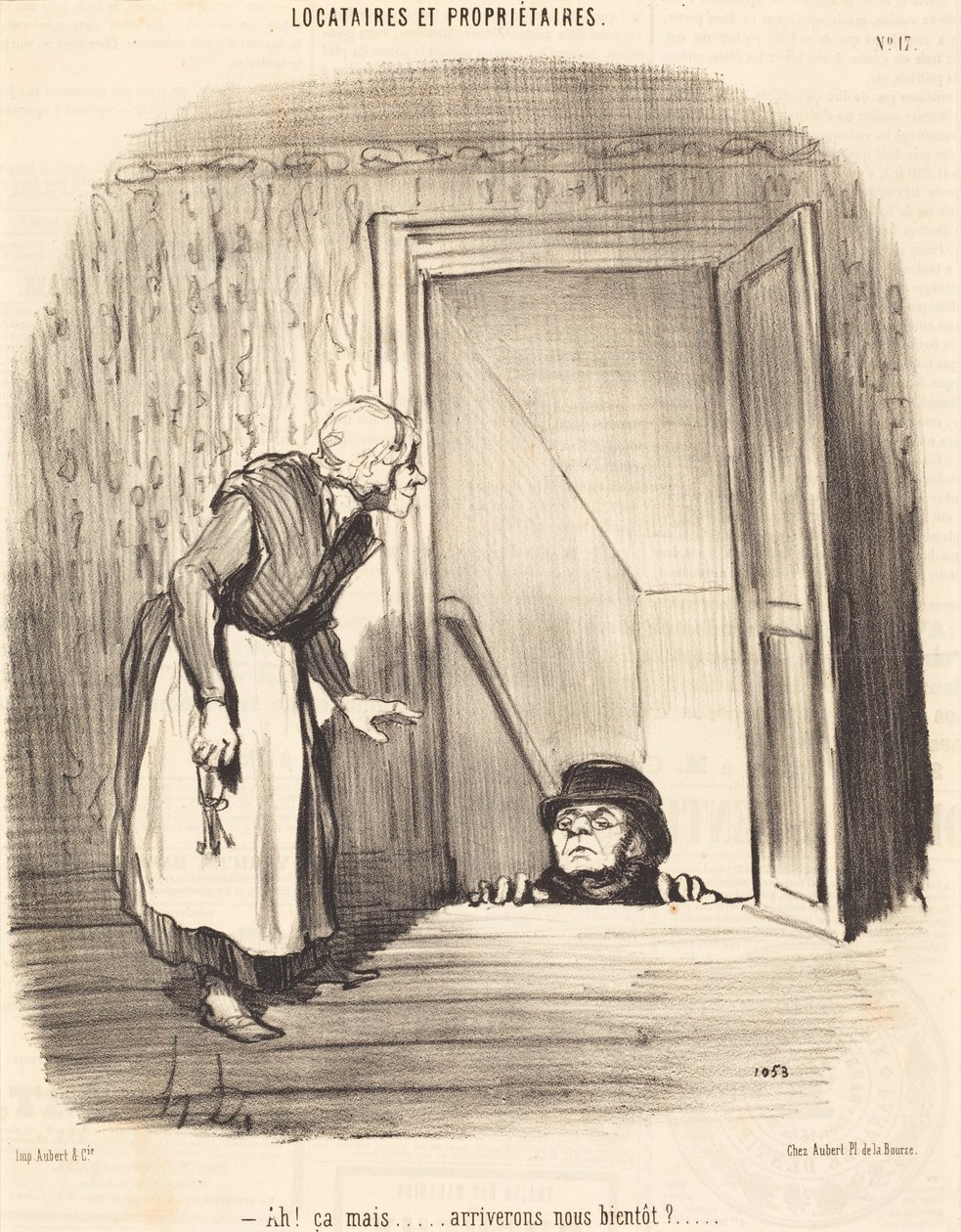 Ah! Ma... ci arriveremo presto da Honoré Daumier