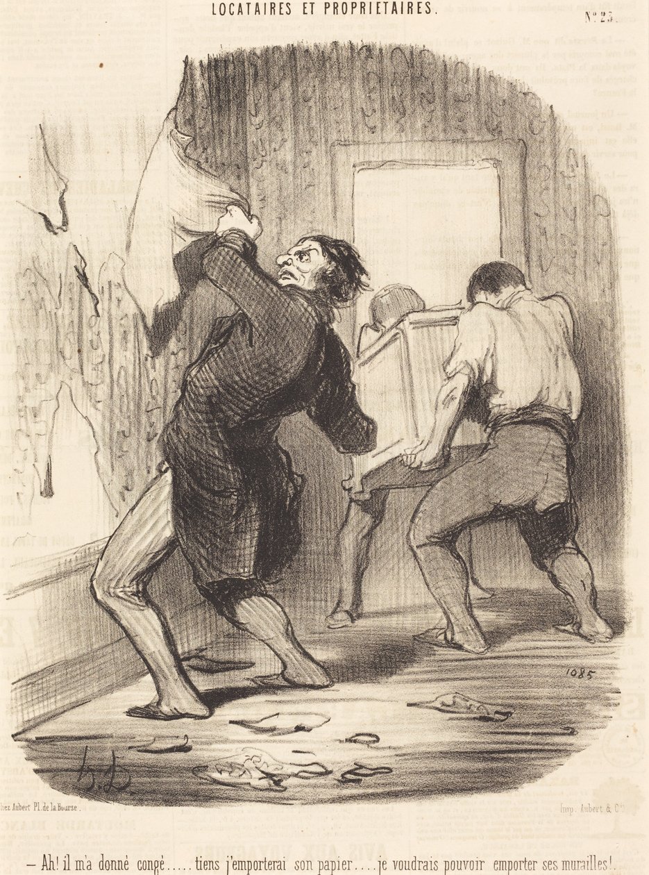 Ah! Mi ha licenziata... da Honoré Daumier