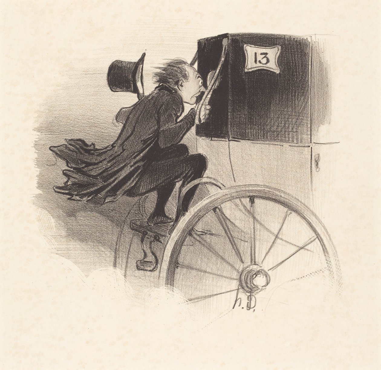 Ah! molto bene ne sono sicuro! infelice... da Honoré Daumier