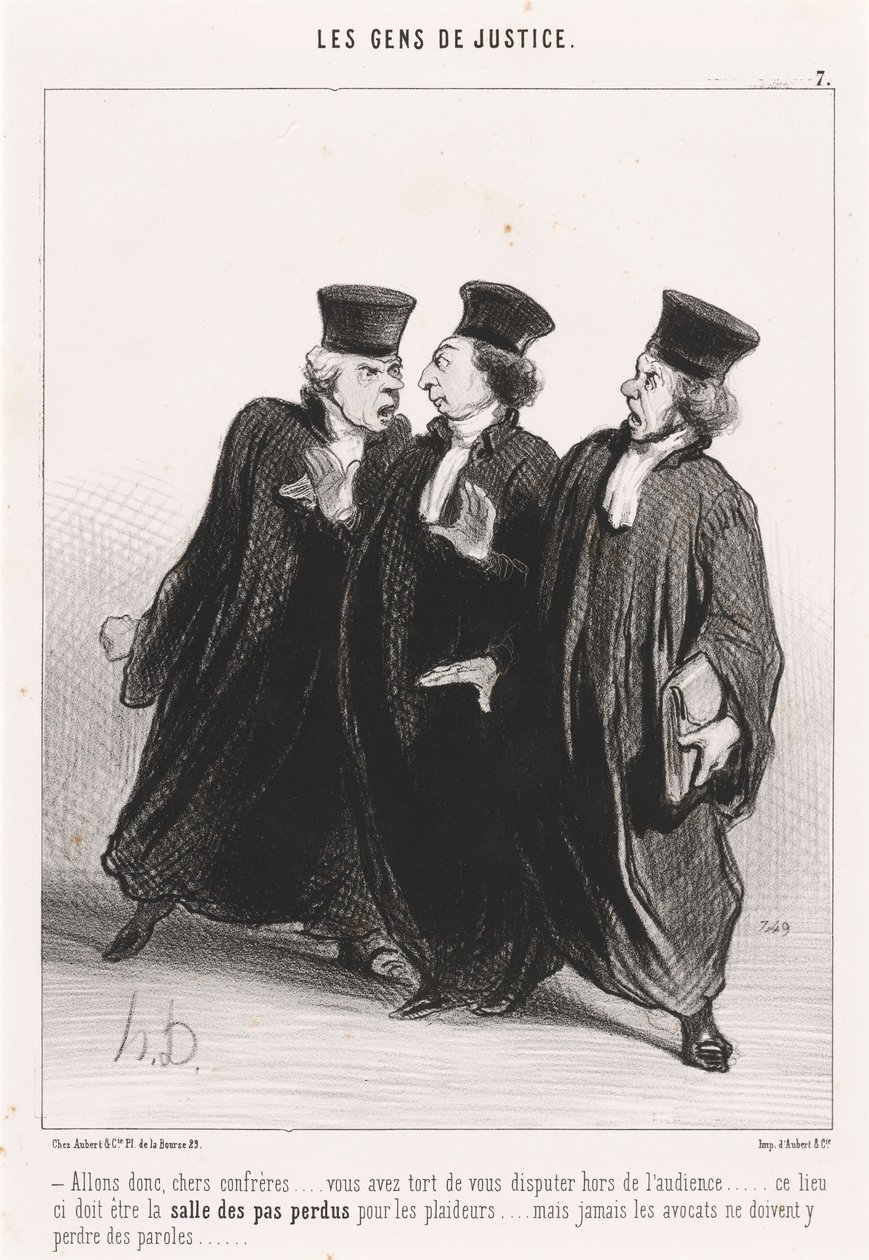 Forza, cari colleghi... da Honoré Daumier