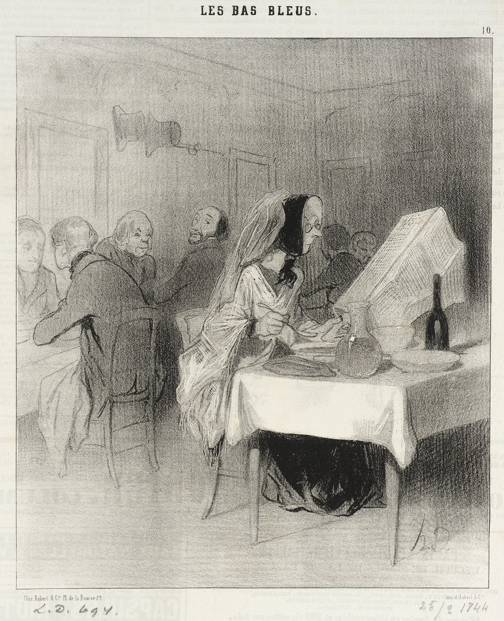 Ma dai!... Non hanno ancora recensito il mio romanzo... da Honoré Daumier