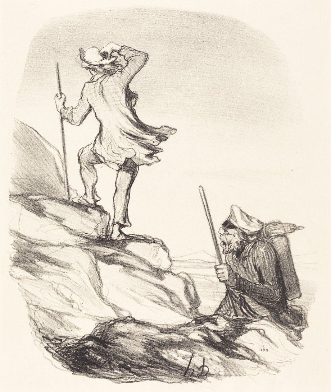 Vedi un luogo civile... da Honoré Daumier
