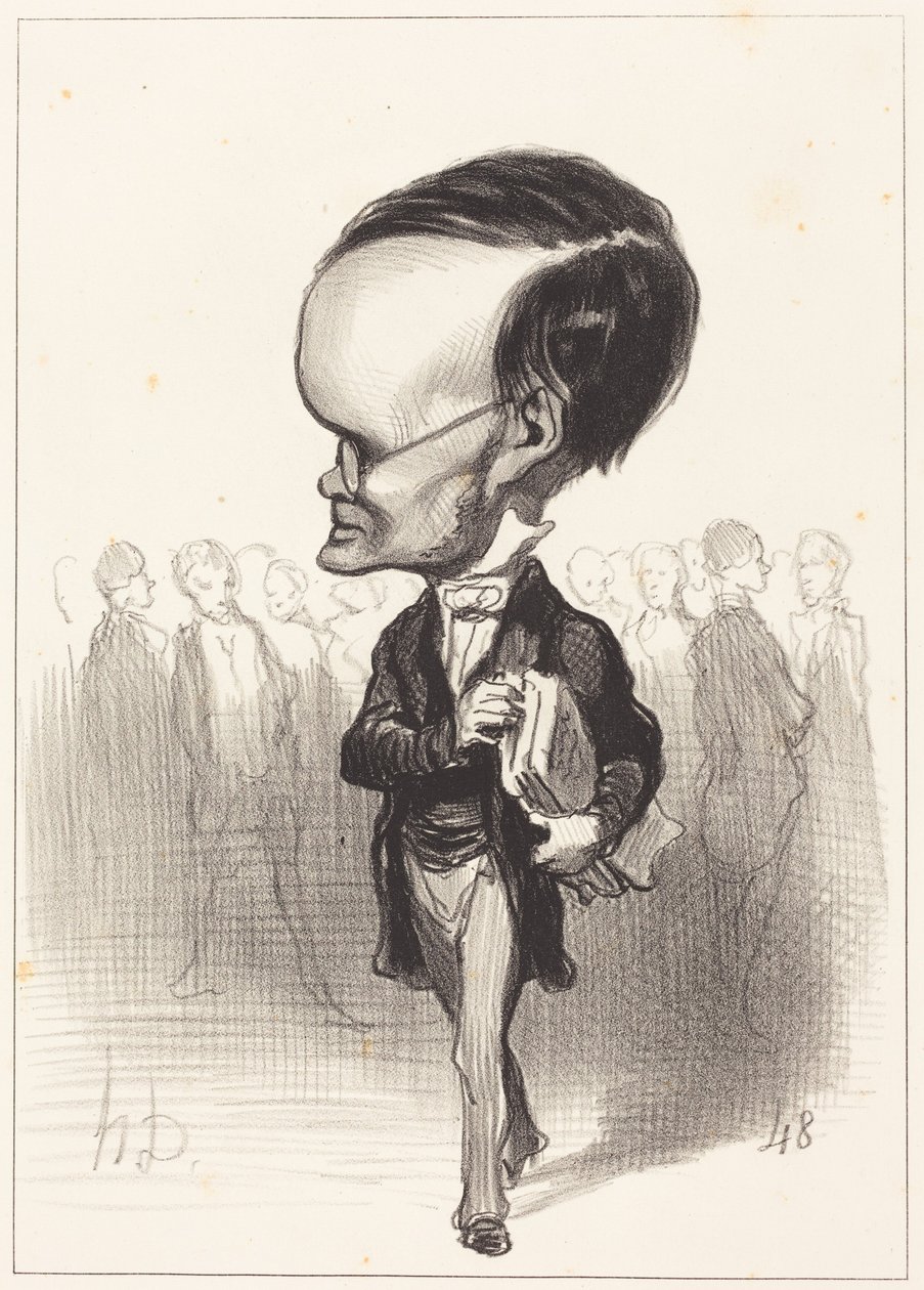Arm. Jacques Lherbette da Honoré Daumier