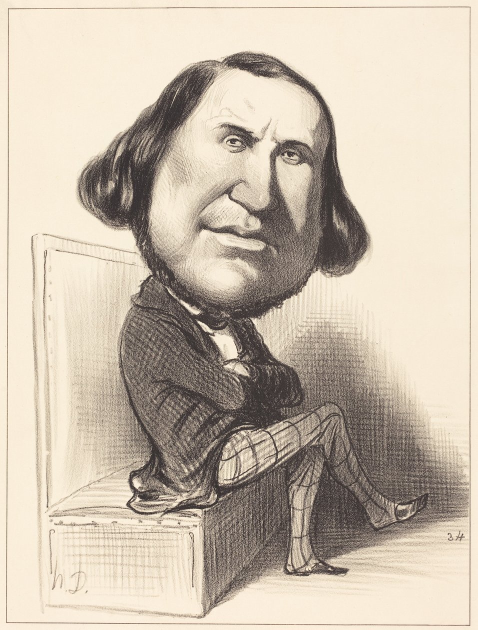 Auguste Avond da Honoré Daumier
