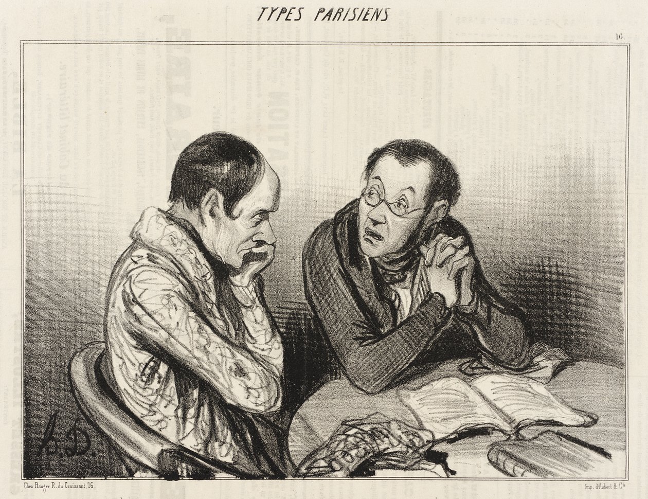 Autori drammatici... da Honoré Daumier