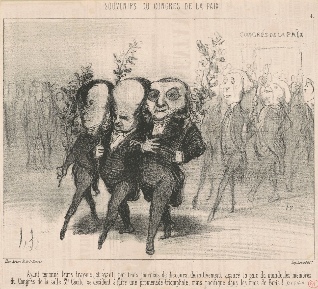 Avendo terminato i loro lavori da Honoré Daumier