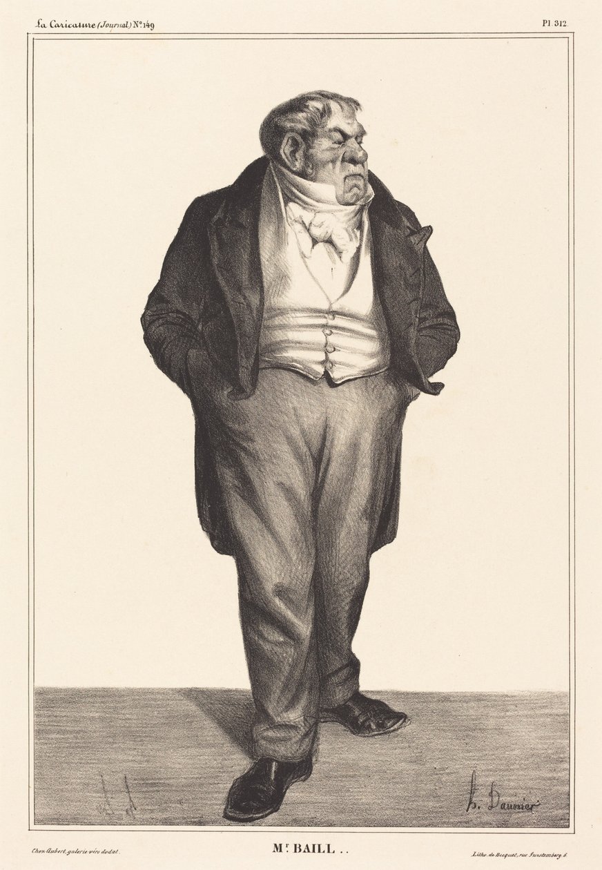 Baillot da Honoré Daumier
