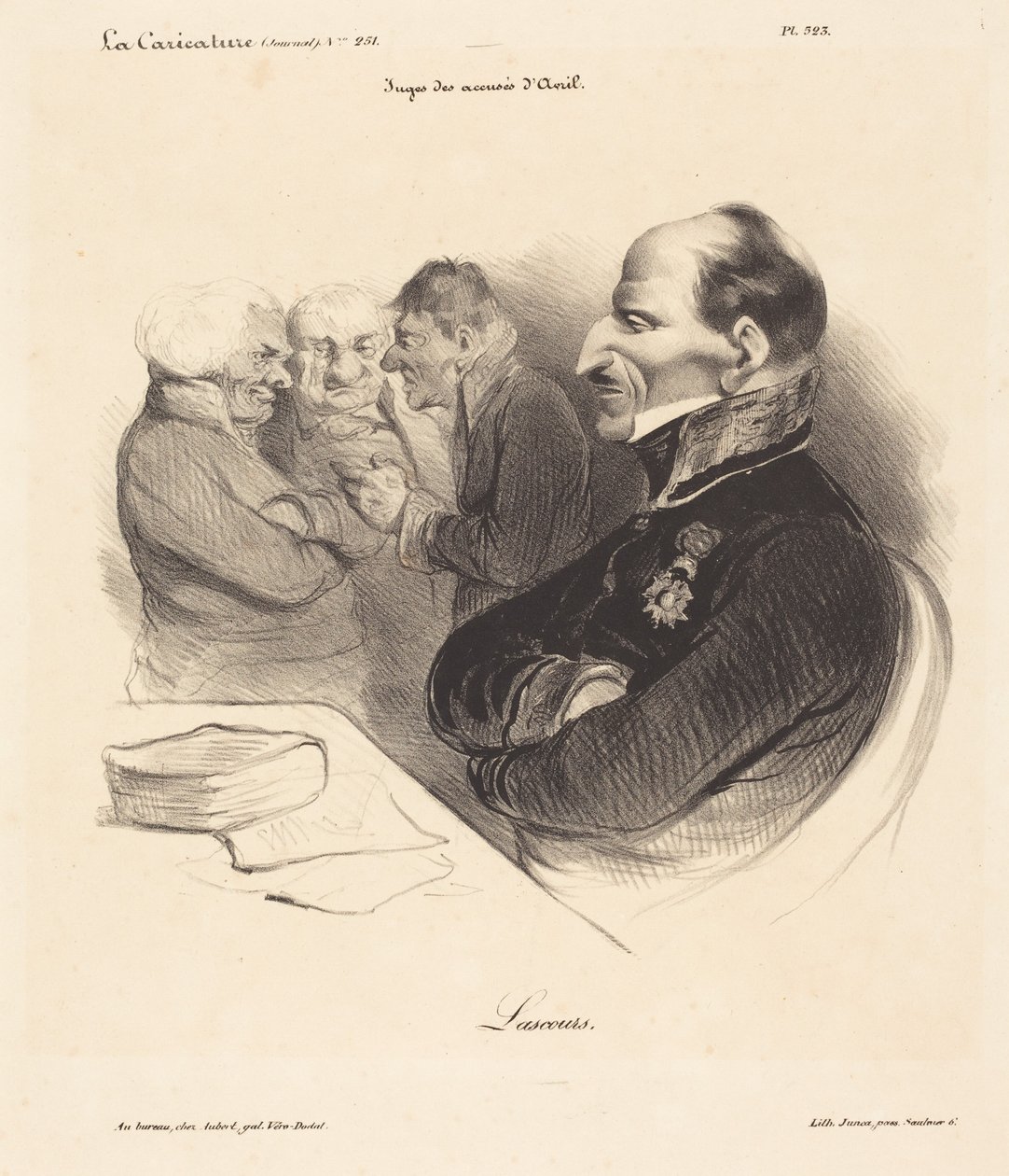 Barone de Lascours da Honoré Daumier