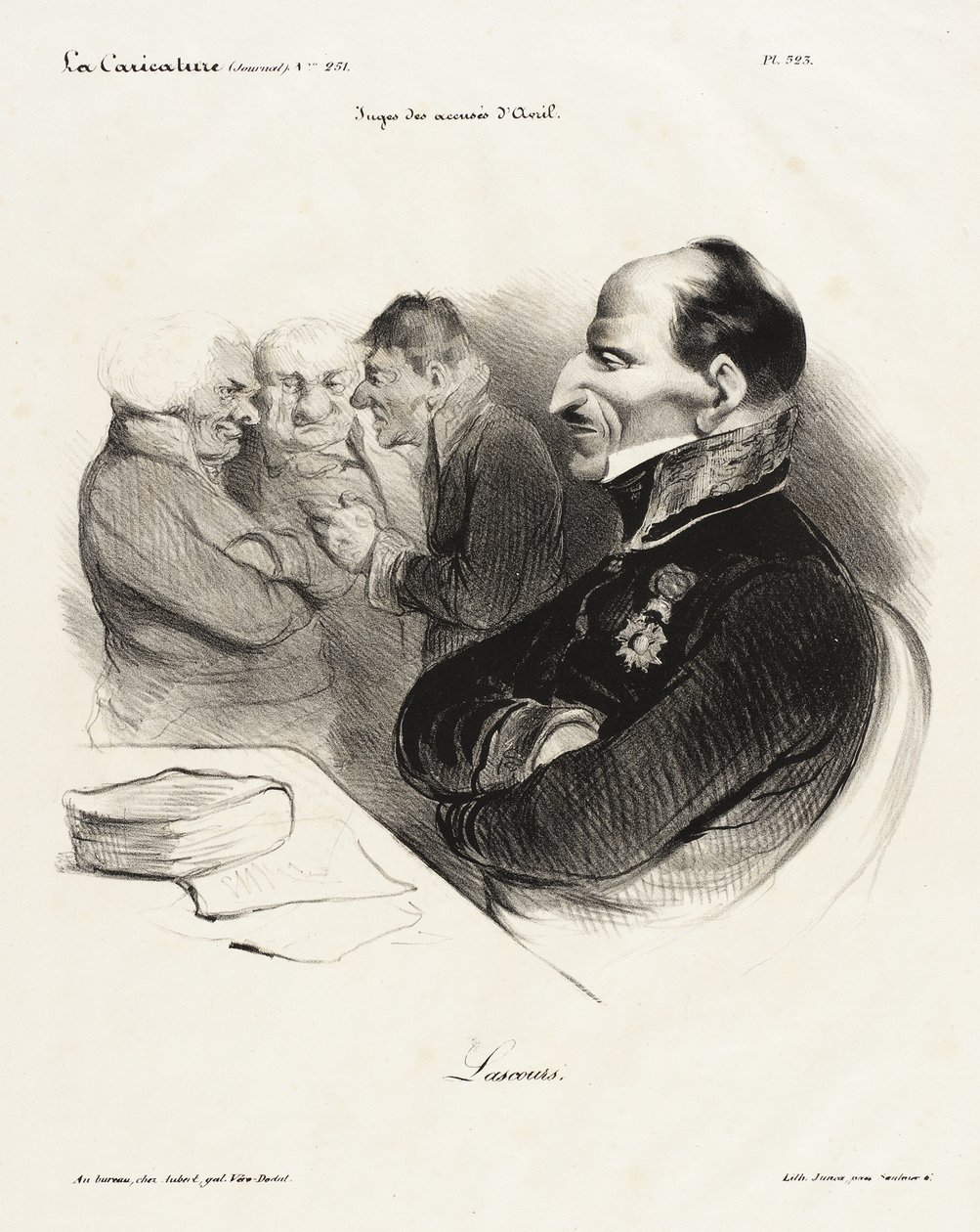 Barone de Lascours da Honoré Daumier