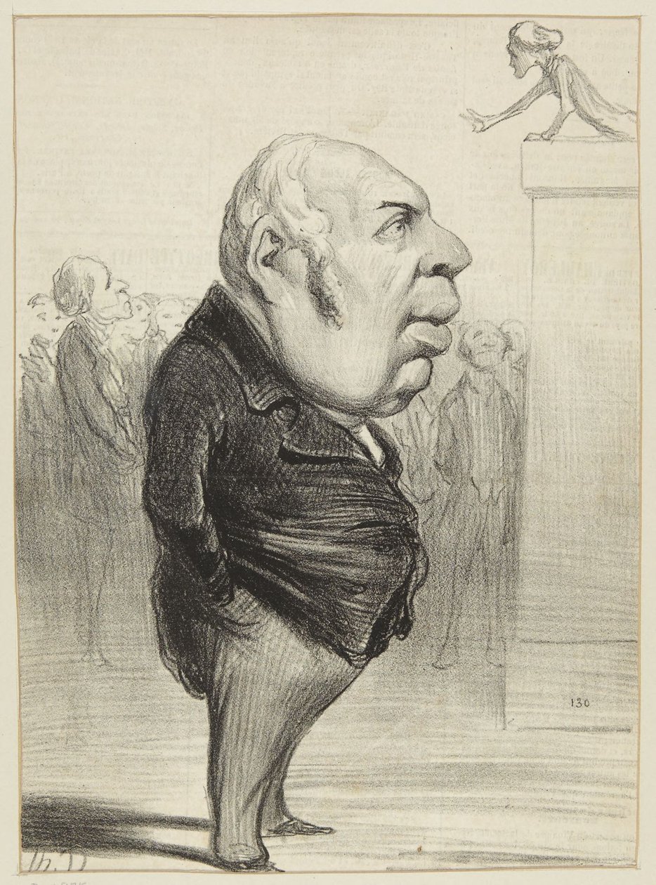 «Berryer» da Honoré Daumier