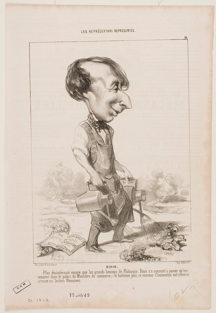 Bixio da Honoré Daumier