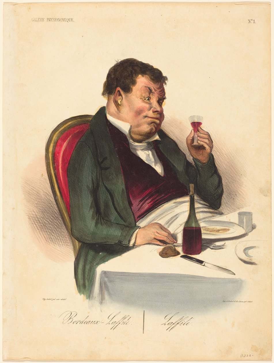 Bordeaux-Laffite da Honoré Daumier