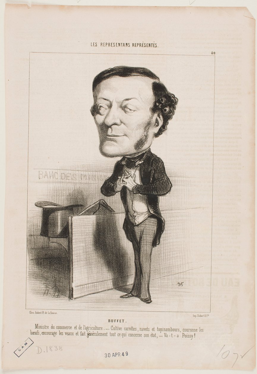 Buffet da Honoré Daumier