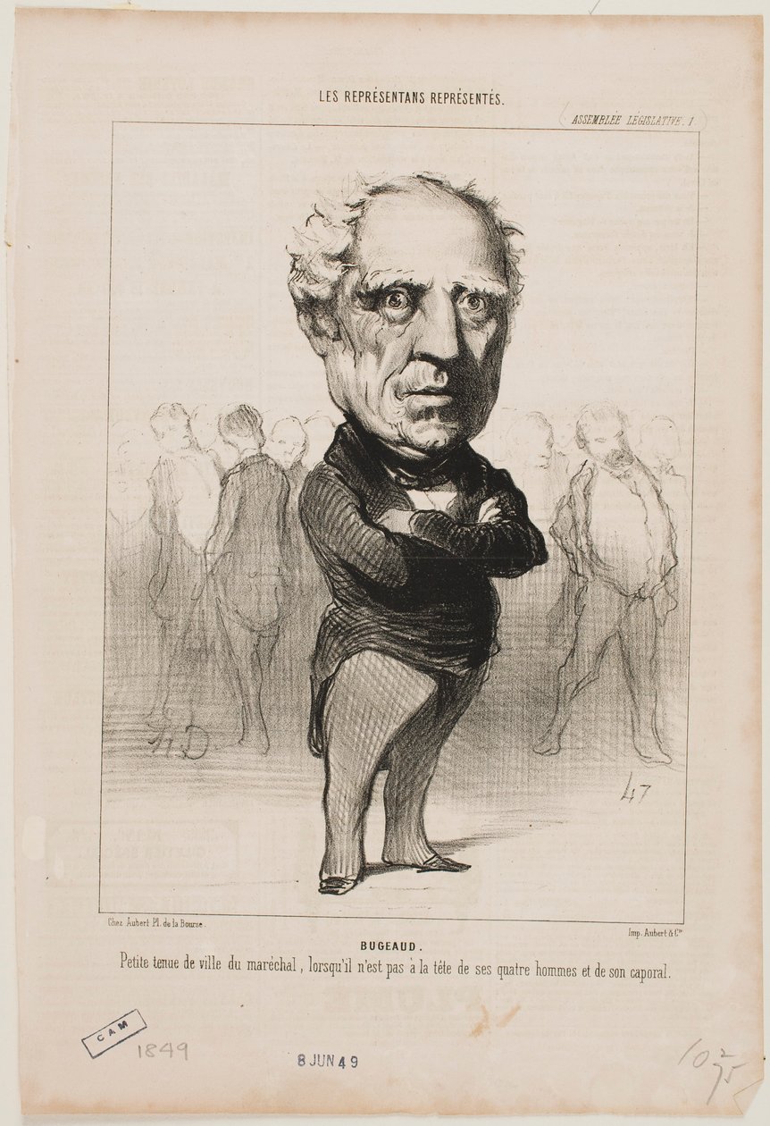 Bugeaud da Honoré Daumier