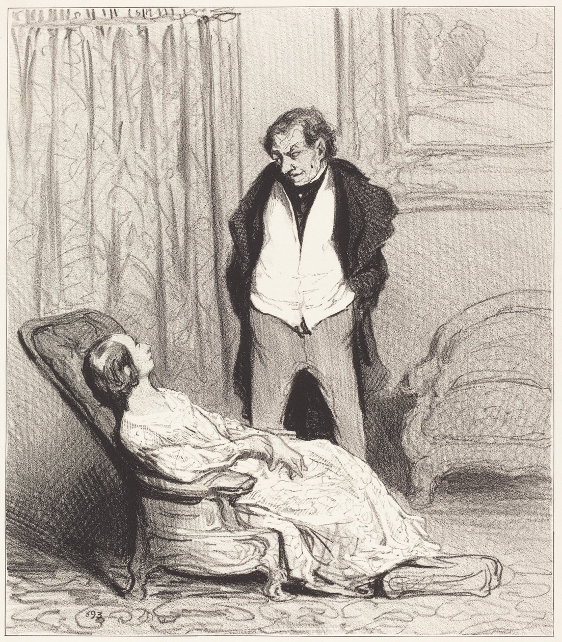 Carota del cofanetto da Honoré Daumier