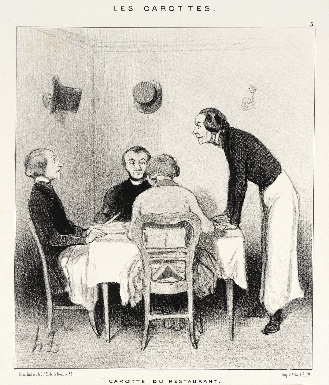 Carota del ristorante da Honoré Daumier