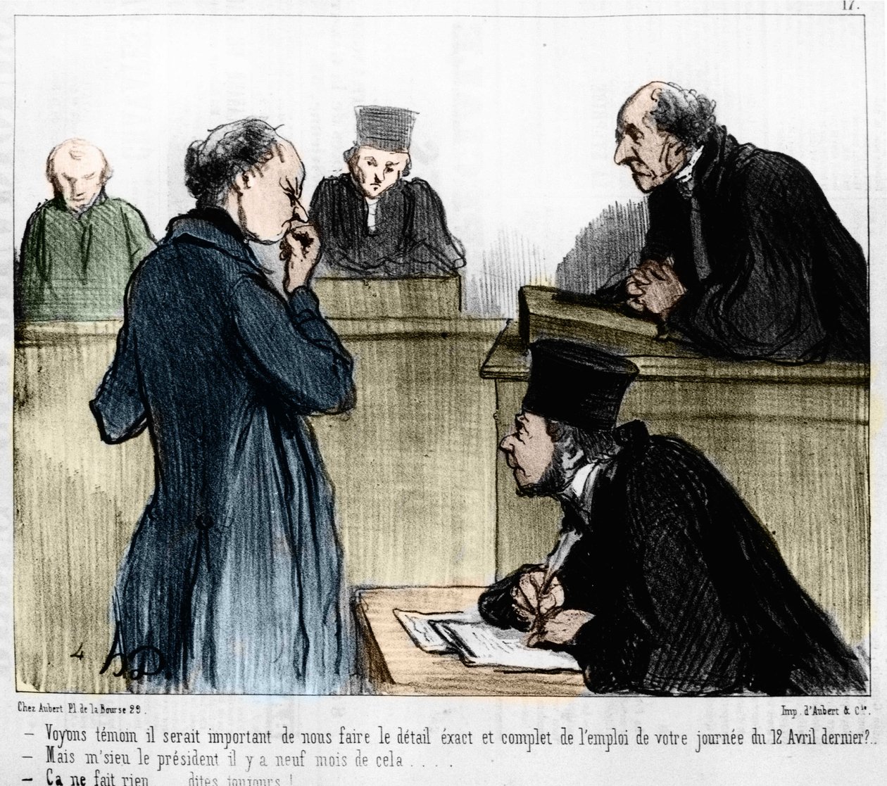 Cartone animato di Daumier: Serie 