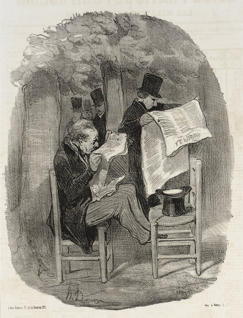 Quella che il borghese ha convenuto di chiamare una piccola distrazione da Honoré Daumier