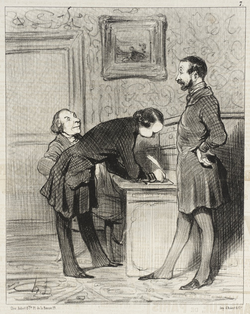 È proprio perché è un tuo amico... da Honoré Daumier