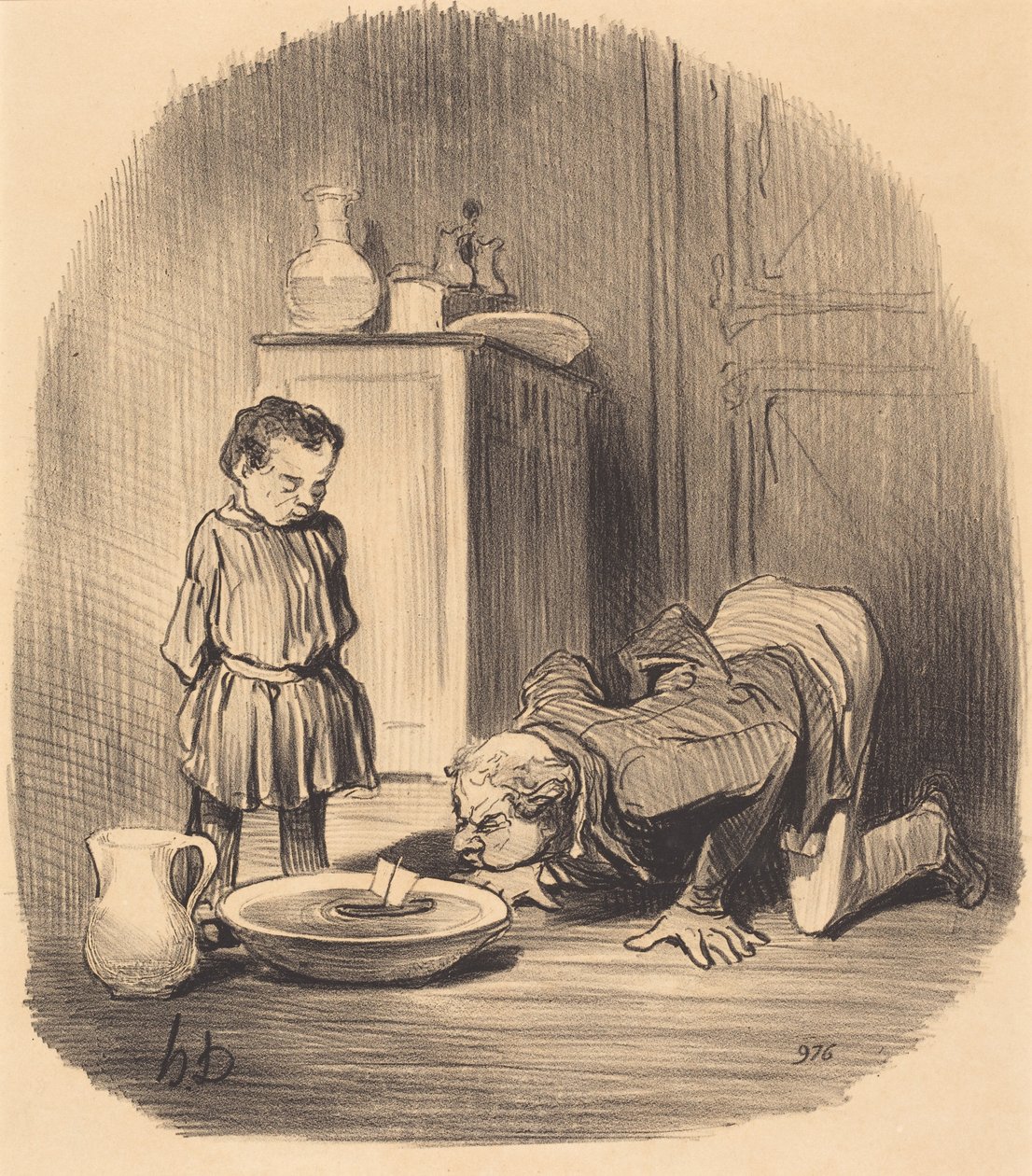 Come si trasmette... la passione per la navigazione da Honoré Daumier