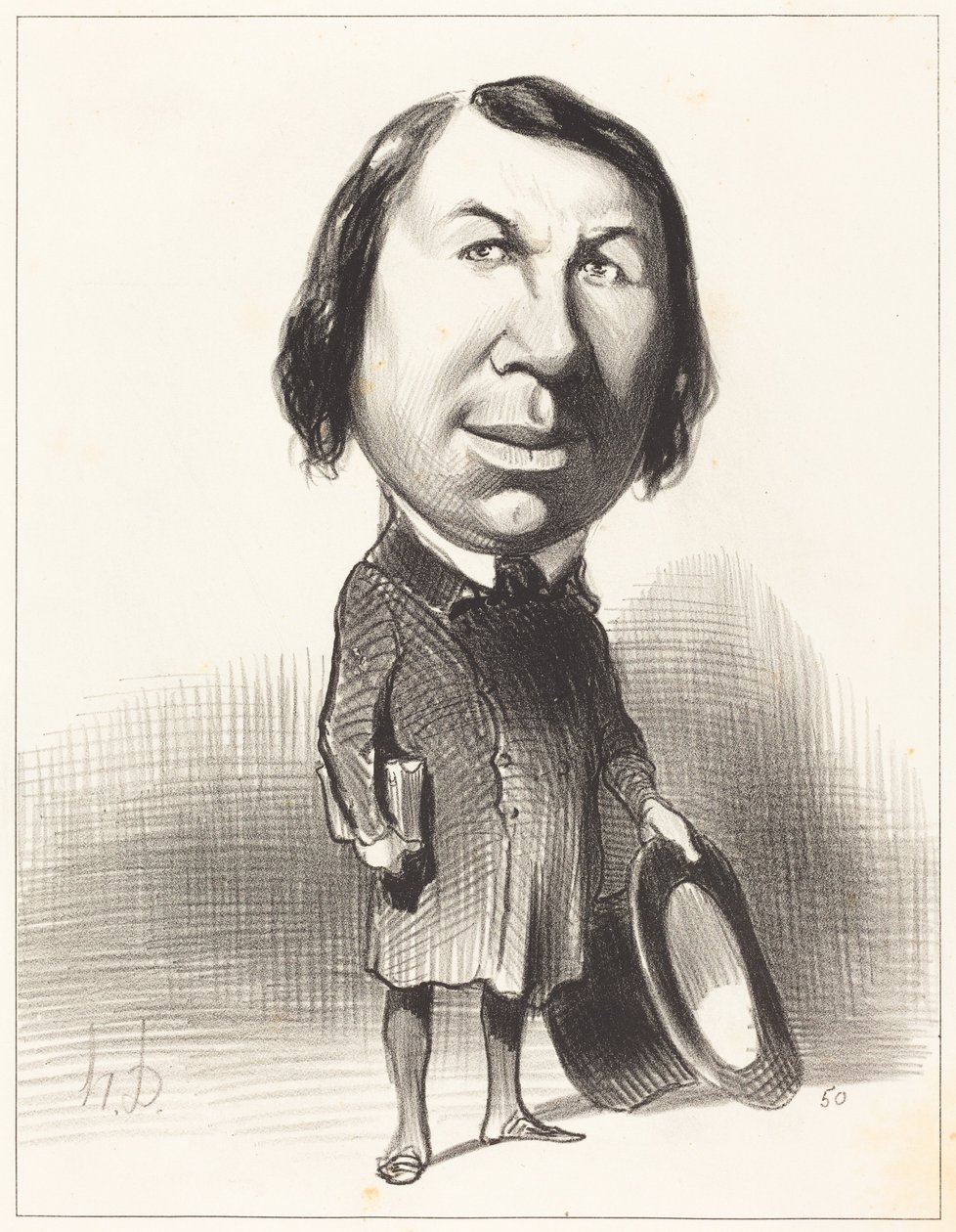 Conte de Montalembert da Honoré Daumier