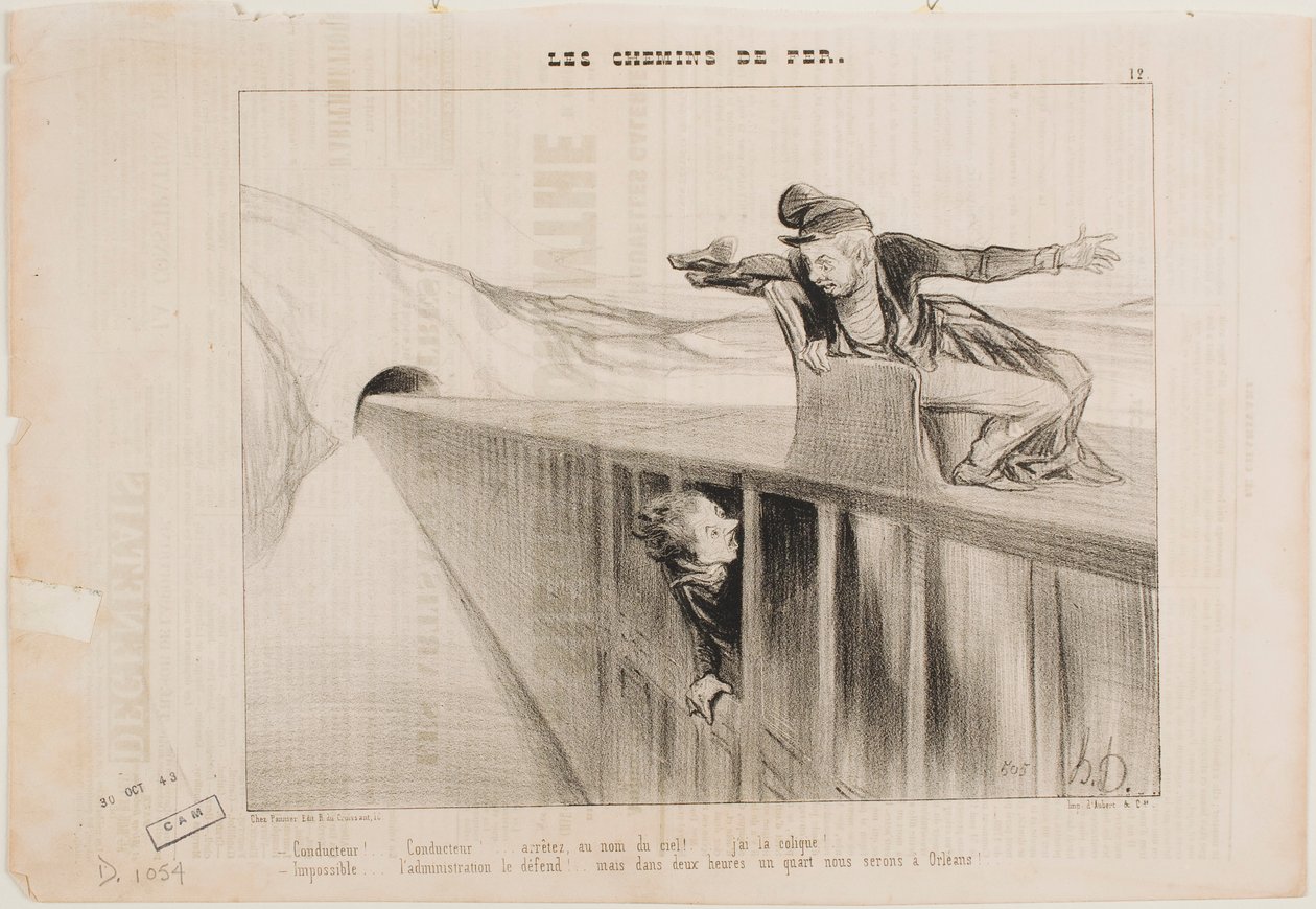 Controllore! Controllore! da Honoré Daumier