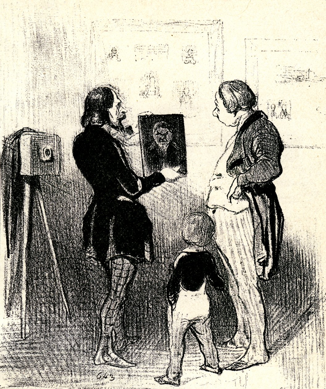 Dagherrotipia da Honore Daumier