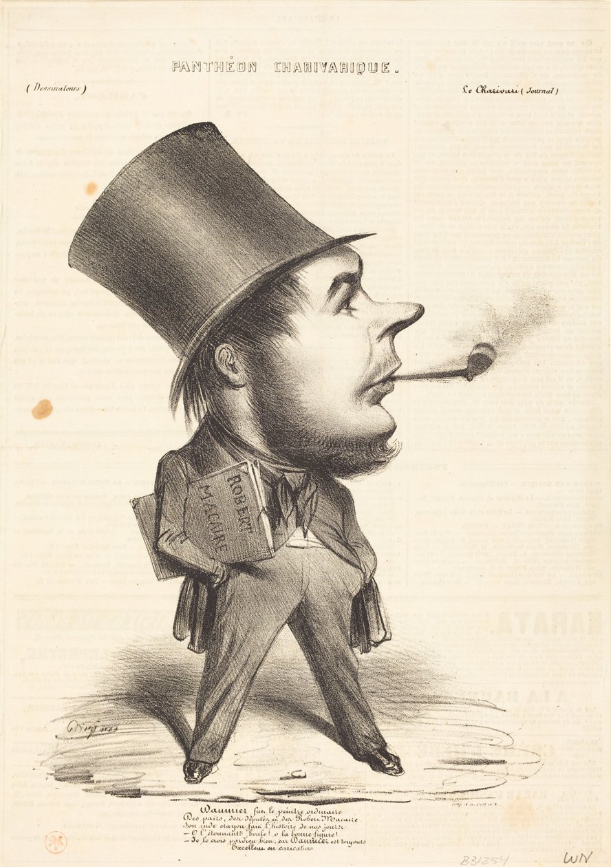 Daumier fu il pittore ordinario... da Honoré Daumier