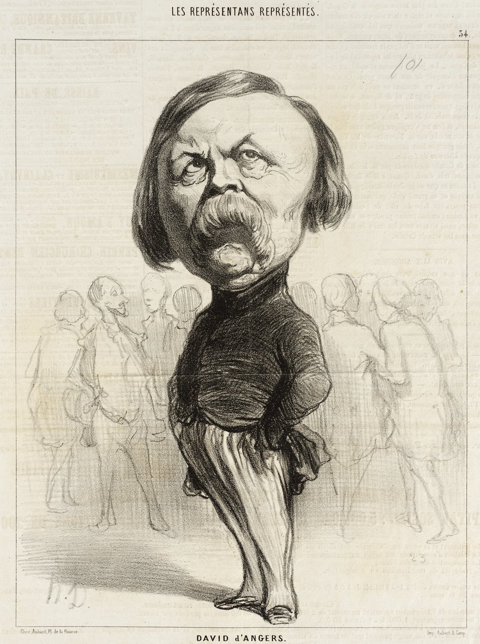 Davide di Angers da Honoré Daumier