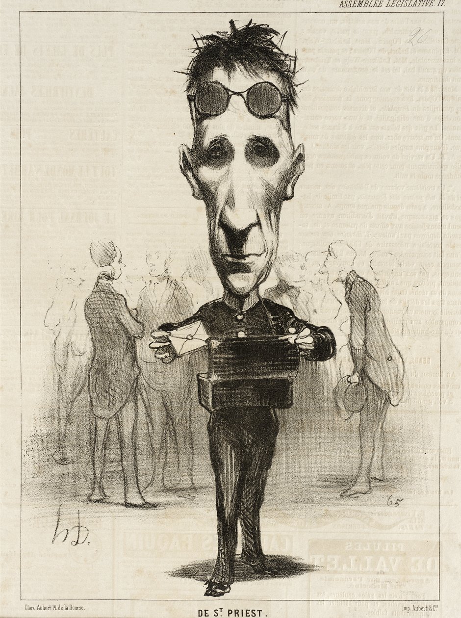 De St. Priest da Honoré Daumier