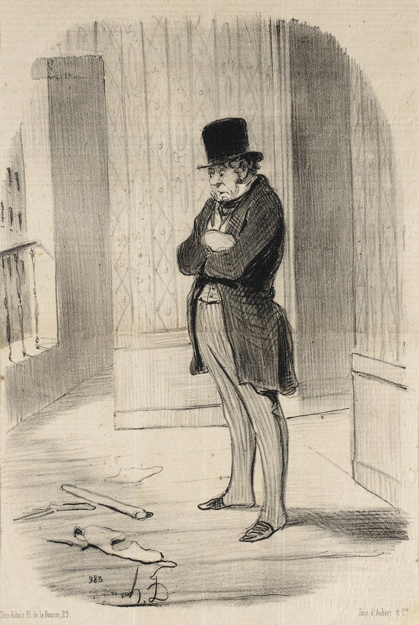 Mi sono trasferito!... da Honoré Daumier