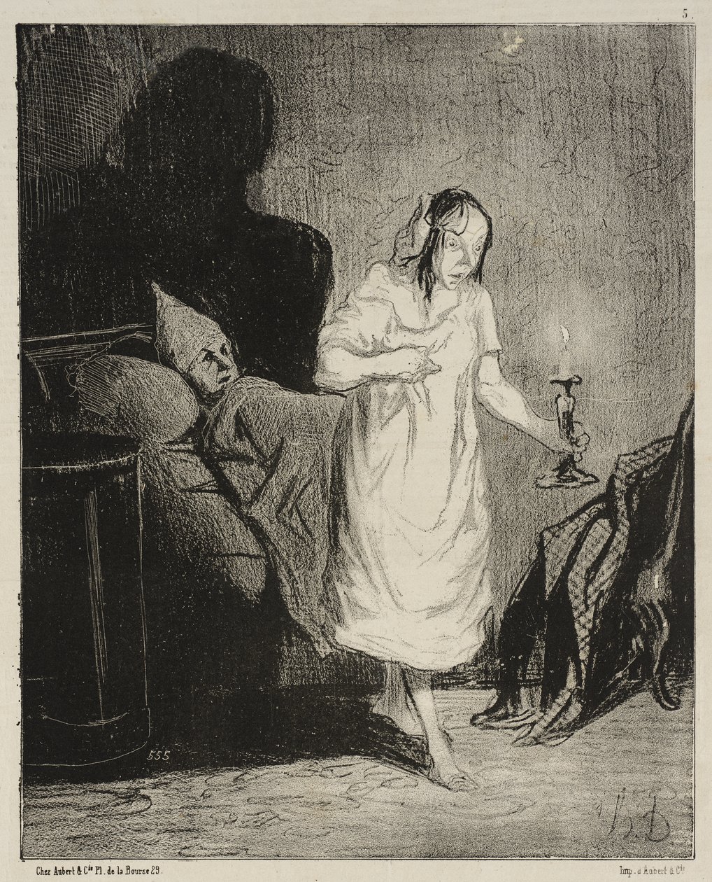 Dimmi, Bichette ... a che cosa pensi dunque ... da Honoré Daumier