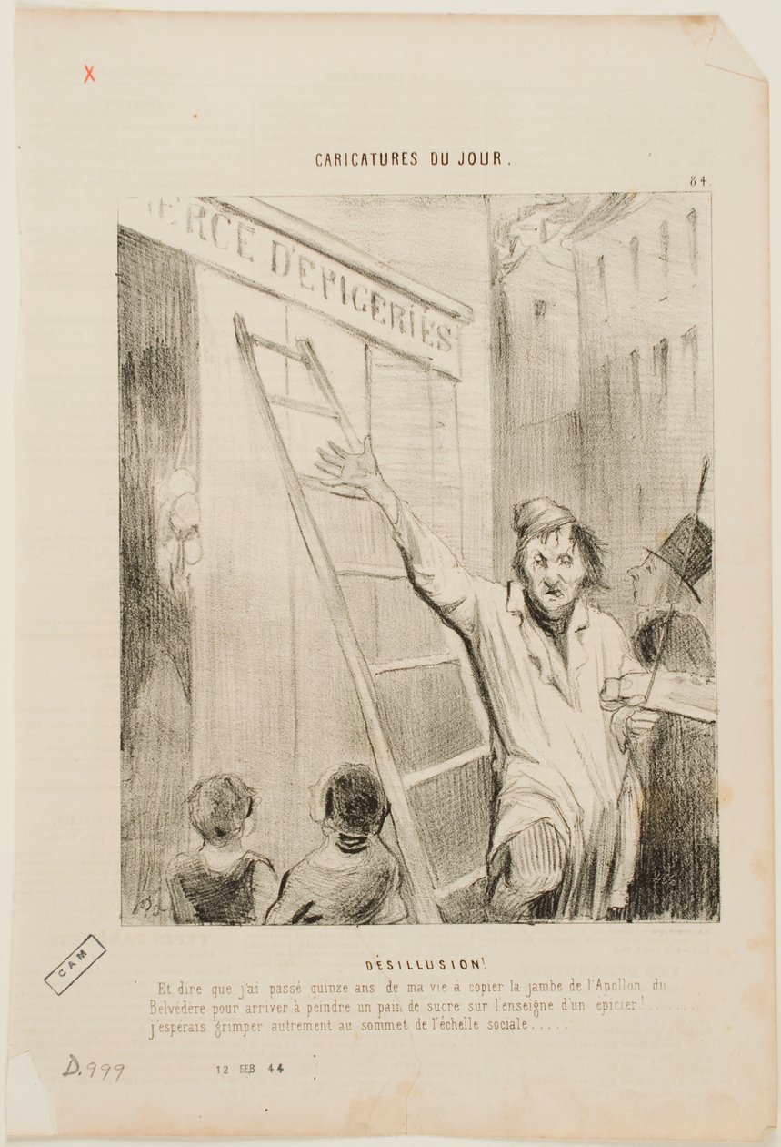 Disillusione! da Honoré Daumier