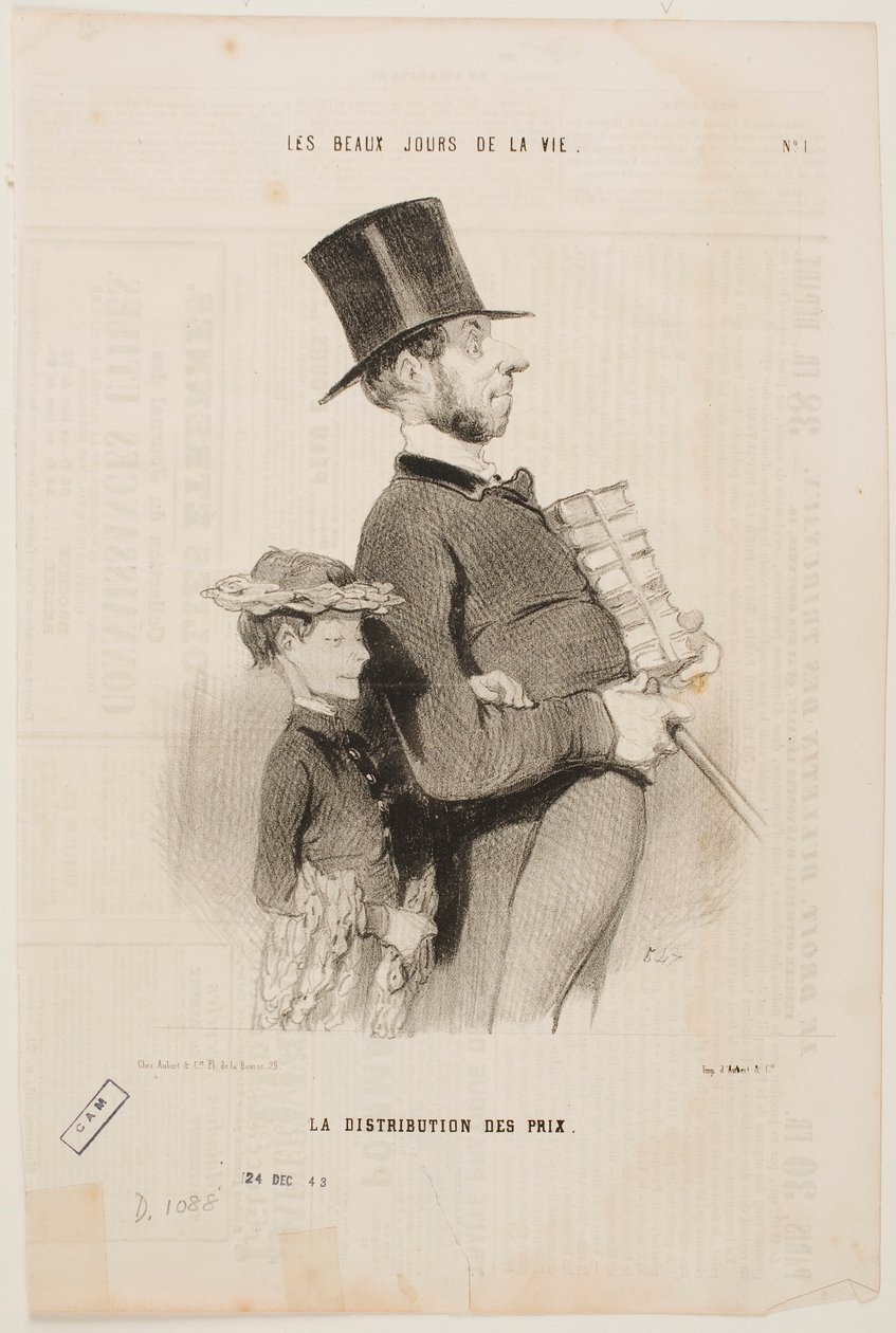 Consegna dei premi da Honoré Daumier