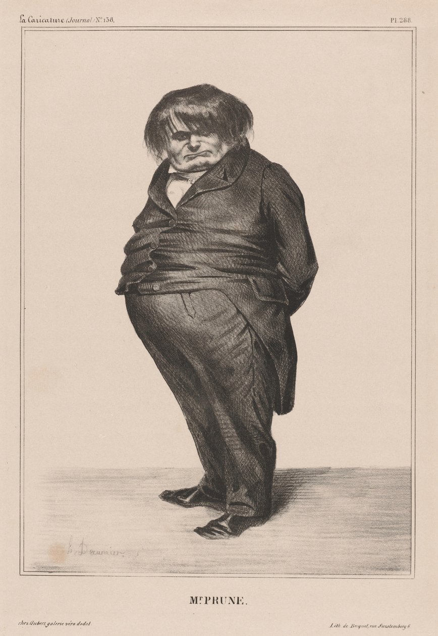 Dottor Prunelle da Honoré Daumier