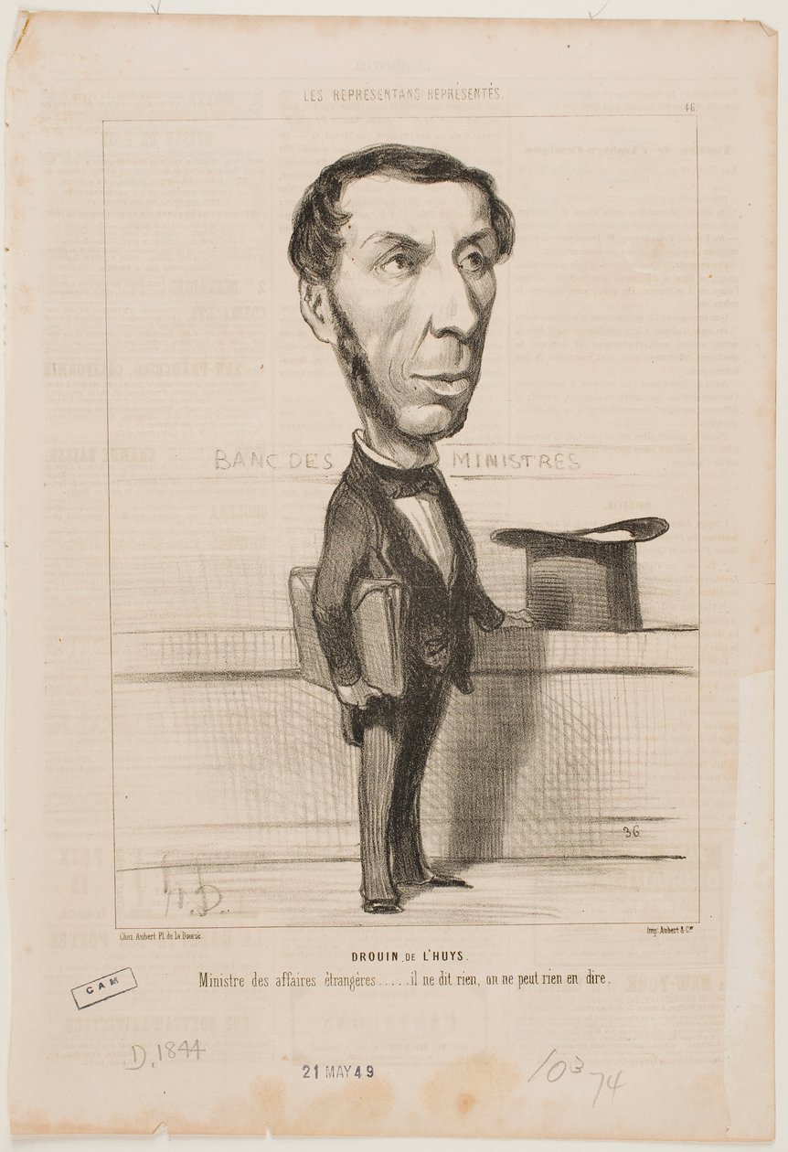 Drouin de L’Huys da Honoré Daumier